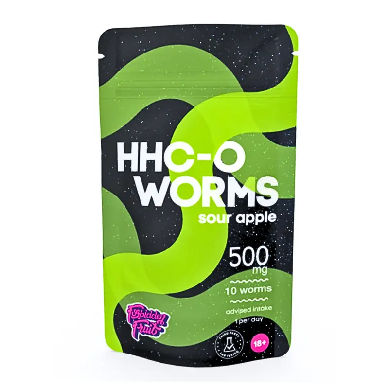 500mg HHC-O Sour Apple Gummies